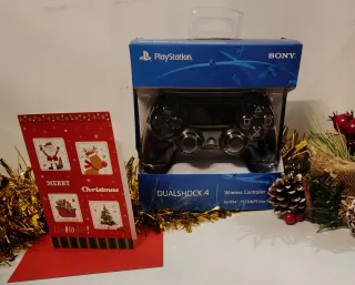 Controller DualShock 4 PS4 scatola sigillata V2 + Natale