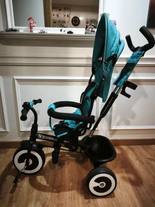 Triciclo Evolutivo Kinderkraft Turquesa