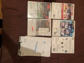 Consola Nintendo Wii Negra + Juegos.