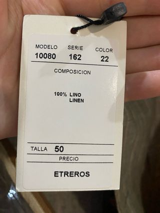 Traje de hombre