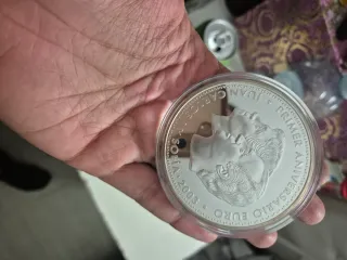 Moneta da cinquanta euro in argento del 2003