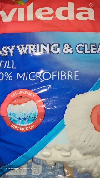 Recarga Mopa Vileda Easy Wring & Clean