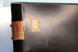 Antigua cámara fotográfica Voigtländer Ibsor DRP. Austria. Rollfilmkamera.