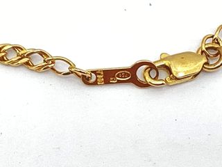 collar oro 18k 26.5cm