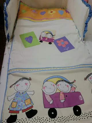 Edredón cuna + protector