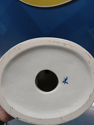 preciosa figura porcelana Jose Maria Alvarez con laud