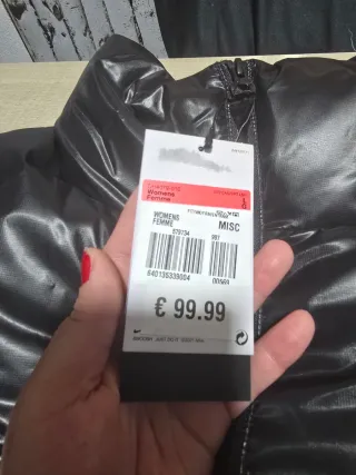 Chaqueta Nike Negra Mujer