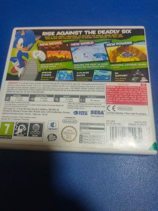 Sonic Lost World 3DS SEGA Gioco