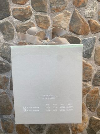 Zapatos Zara bebé 6/9 meses