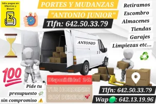 PORTES MUDANZAS Y ESCOMBRO