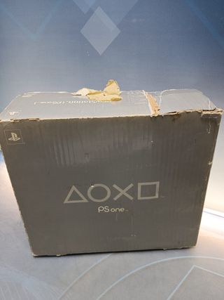 Consola Sony PlayStation PS One PS 1 Slim blanca PS ONE, con caja
