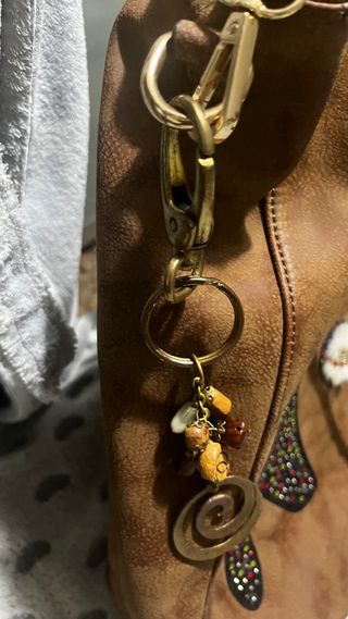 Bolso muy grande marrón con N°5