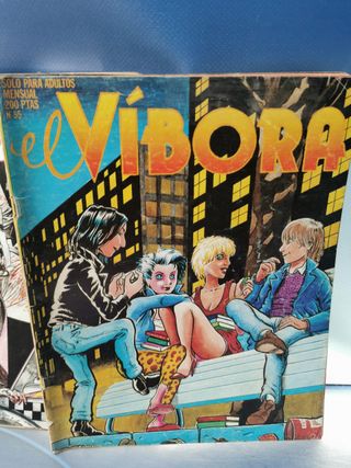 revista, cómic, EL VÍBORA - 34 revistas, 35 números (10 al 106)