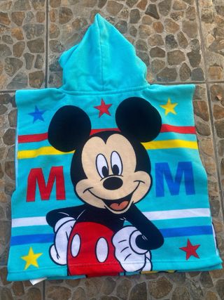 Poncho bebé Mickey Mouse