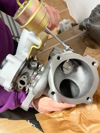 Turbo K04 001 1.8t, bobinas tfsi y valvula.