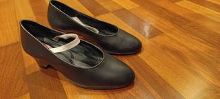 Tacones Flamenco Negros