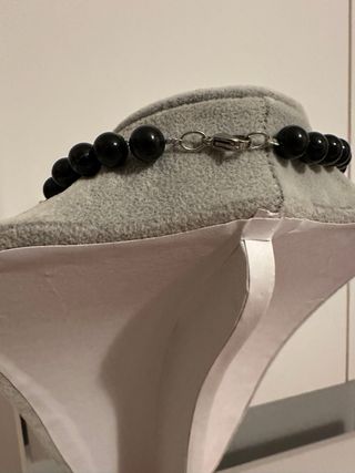 Collana pietre tormalina e resine