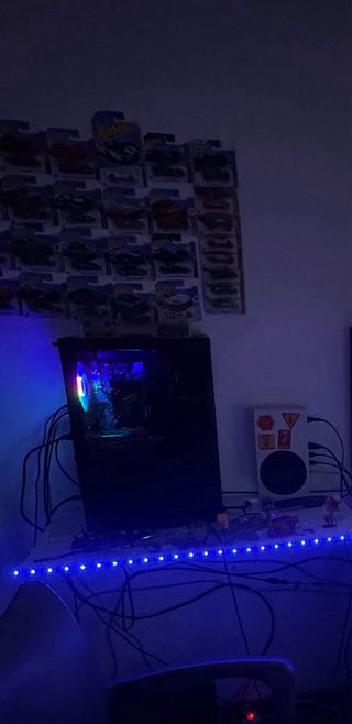 PC Gamer Negro y Azul