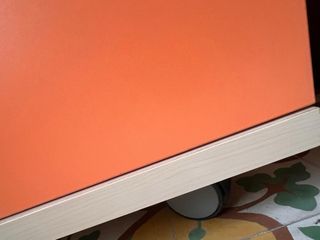 Mueble Armario Verde y Naranja