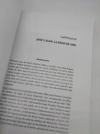 Entre Marte y Venus breve historia toreo libro