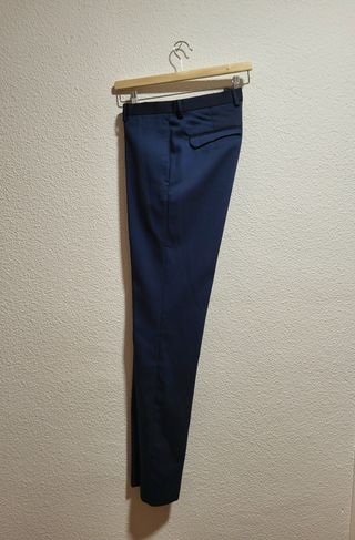 Traje Zara Azul Marino