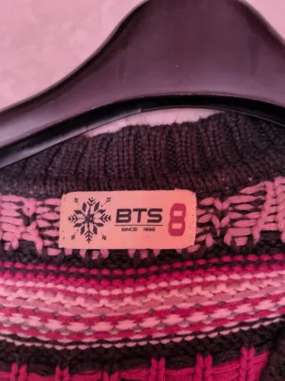 Chaleco de lana niña BTS 8