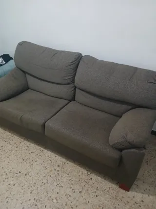 Sofá de 2 plazas gris