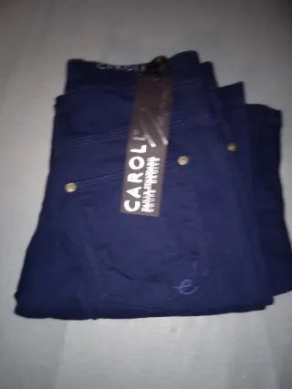 Pantalones Caroll Azul