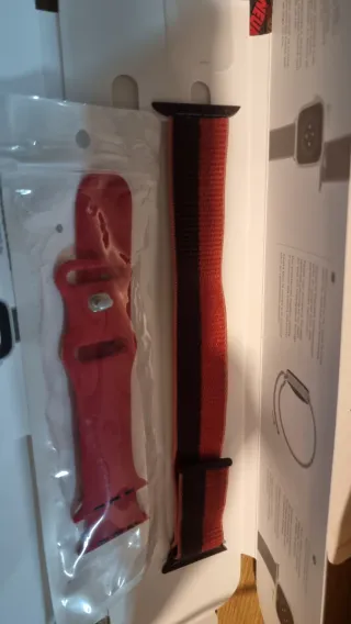 Correa Apple Watch Sport Loop Roja