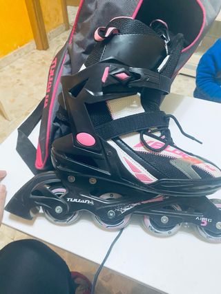 Patines en línea TUUANA negros y blancos