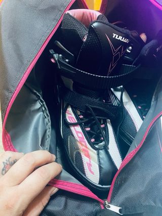 Patines en línea TUUANA negros y blancos