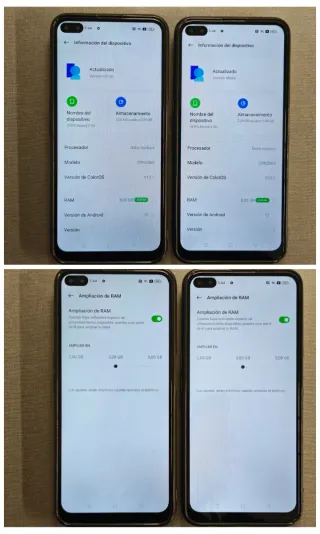 2x Oppo Reno4 Z 5G 128GB 8+5GB Ink Black