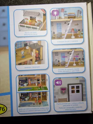 Casa de muñecas madera XXL NUEVO A ESTRENAR