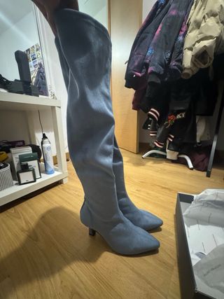 Stivali alti Pedro Miralles blu