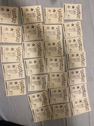 Pokemon Merlin Cromos