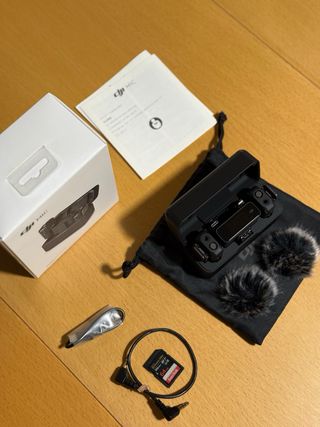 DJI Mic Transmisor y Receptor Negro