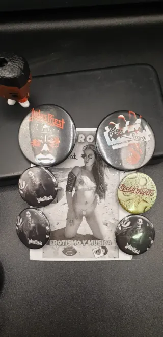 Chapas Judas Priest cada una a 1euro