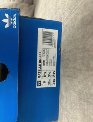 Adidas Gazelle Bold J Talla 38 2/3
