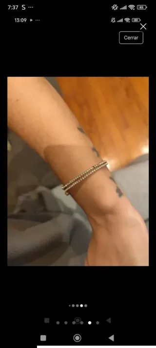 Pulsera Swarovski Twisty Original Oro