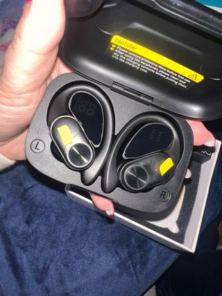 Auriculares Inalámbricos Negros Nuevos