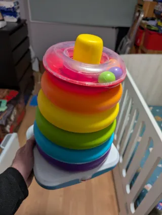 Juego de Anillos Apilables gigante Bebé Fisher-Pr