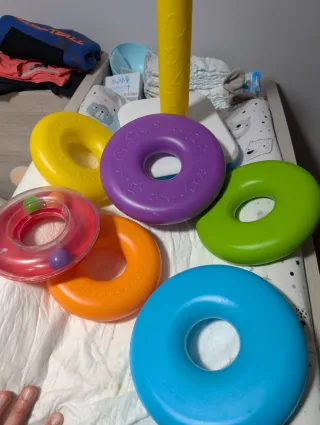 Juego de Anillos Apilables gigante Bebé Fisher-Pr