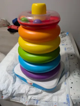 Juego de Anillos Apilables gigante Bebé Fisher-Pr