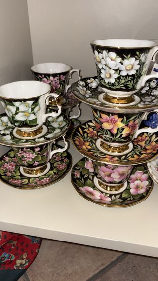 Royal Albert Tazze e Piattini Fiori