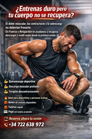 Quiromasajista profesional titulado