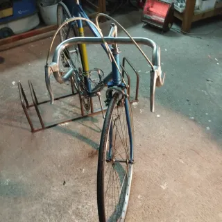 Bicicleta Carretera Vintage Azul