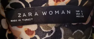 Vestido corto Zara estampado floral