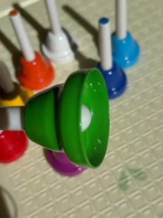 Set 8 Campanelle Colorate