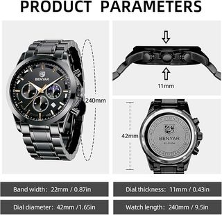 Reloj Hombre Analógico Cuarzo Cronografo