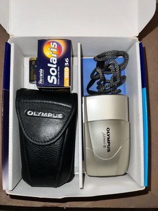 Olympus mju II Kit Cámara Compacta 35mm como nueva